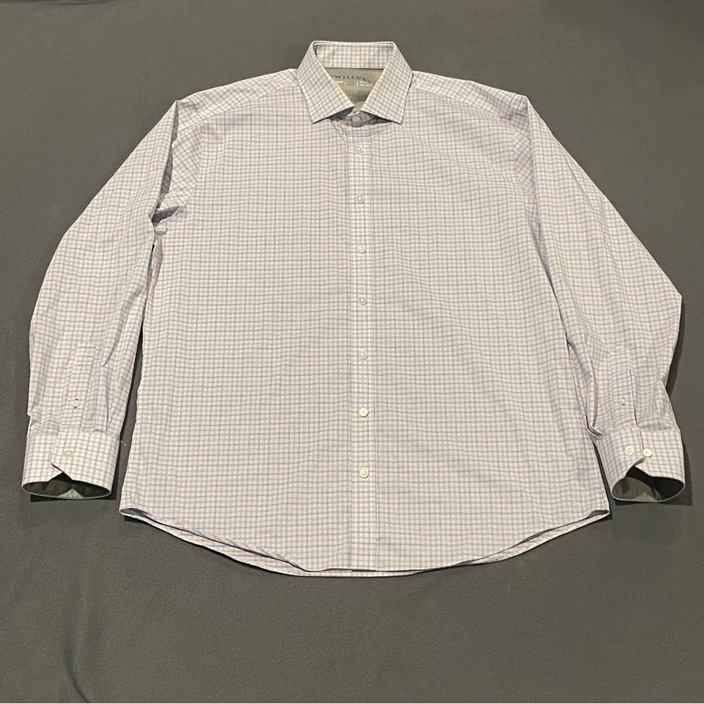 Twillory button up‎ shirt mens size 17 34-35 NWOT